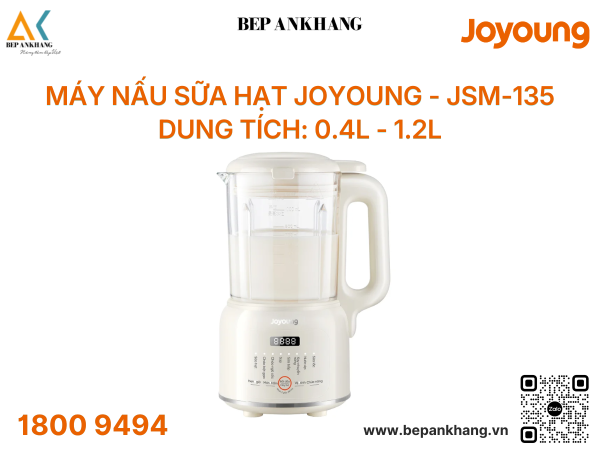 Máy nấu sữa hạt Joyoung JSM-135 - Dung tích: 0.4L - 1.2L